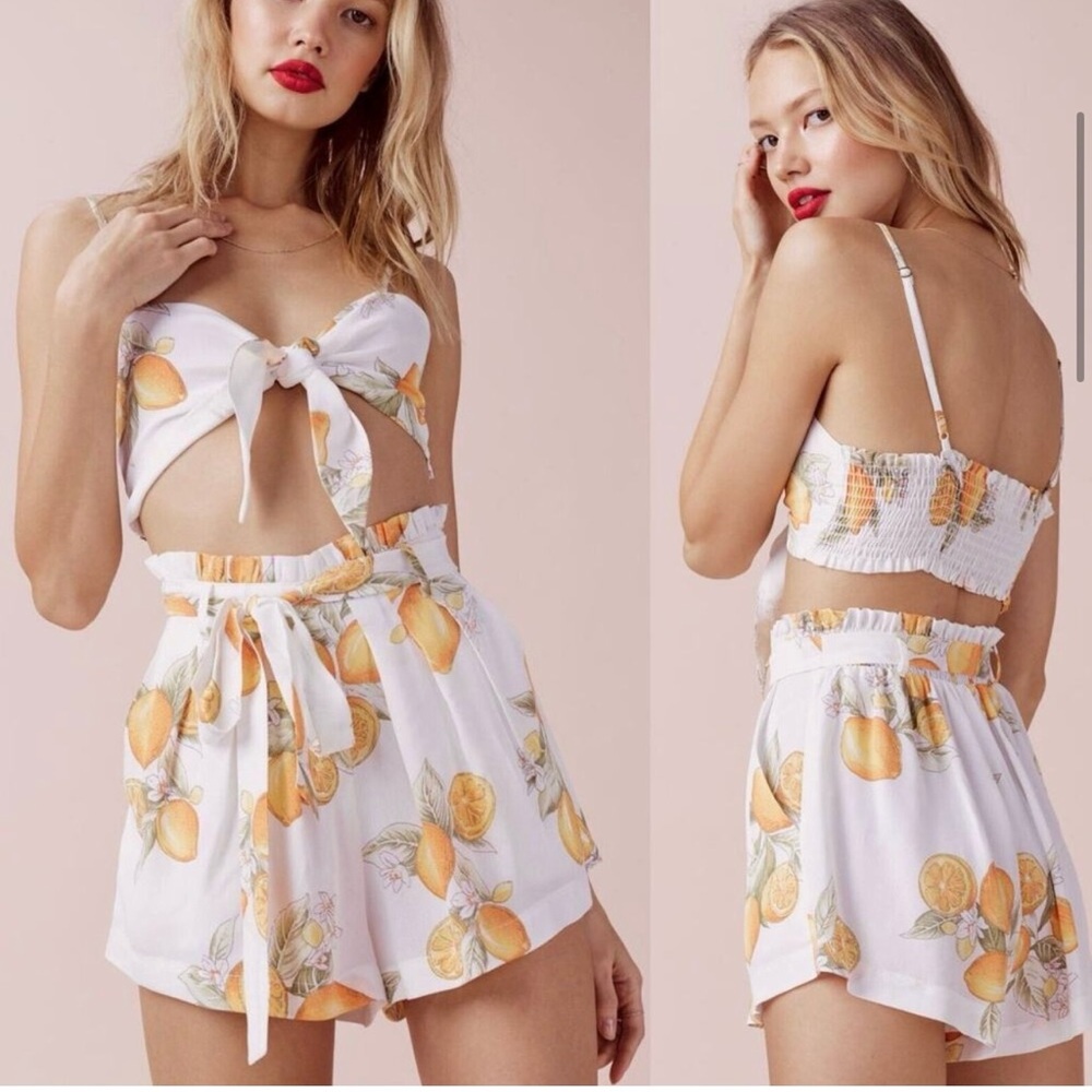For Love & Lemons Tie Top